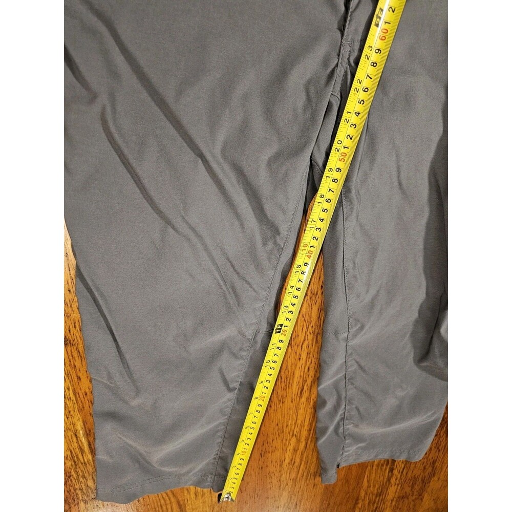 Duluth Pants Capri Hiking Women Sz 6 Gray Outdoor Duluth Trading Nylon Spandex - Picture 6 of 10
